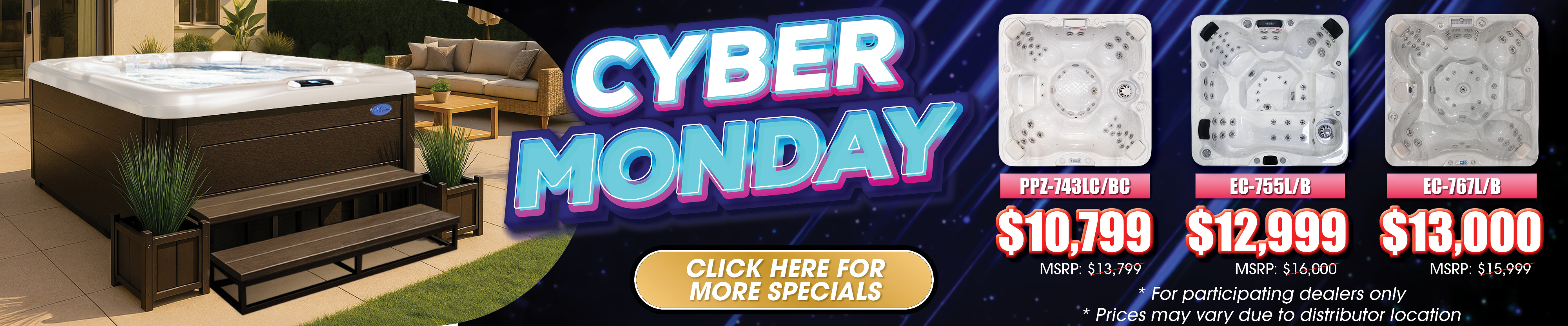 Calspas hot tub being used in a family setting - Minot