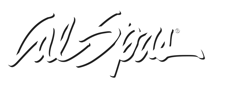 Calspas White logo hot tubs spas for sale Minot